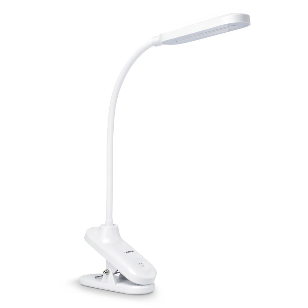 Lampa de birou intensitate reglabila LED VIDEX-DESK-LAMP-HELSINKI-WHITE