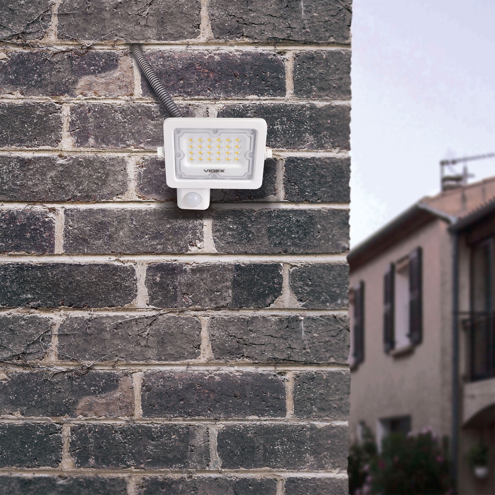 Proiector LED VIDEX-FLOOD-LED-PIR-LUCA-20W-NW