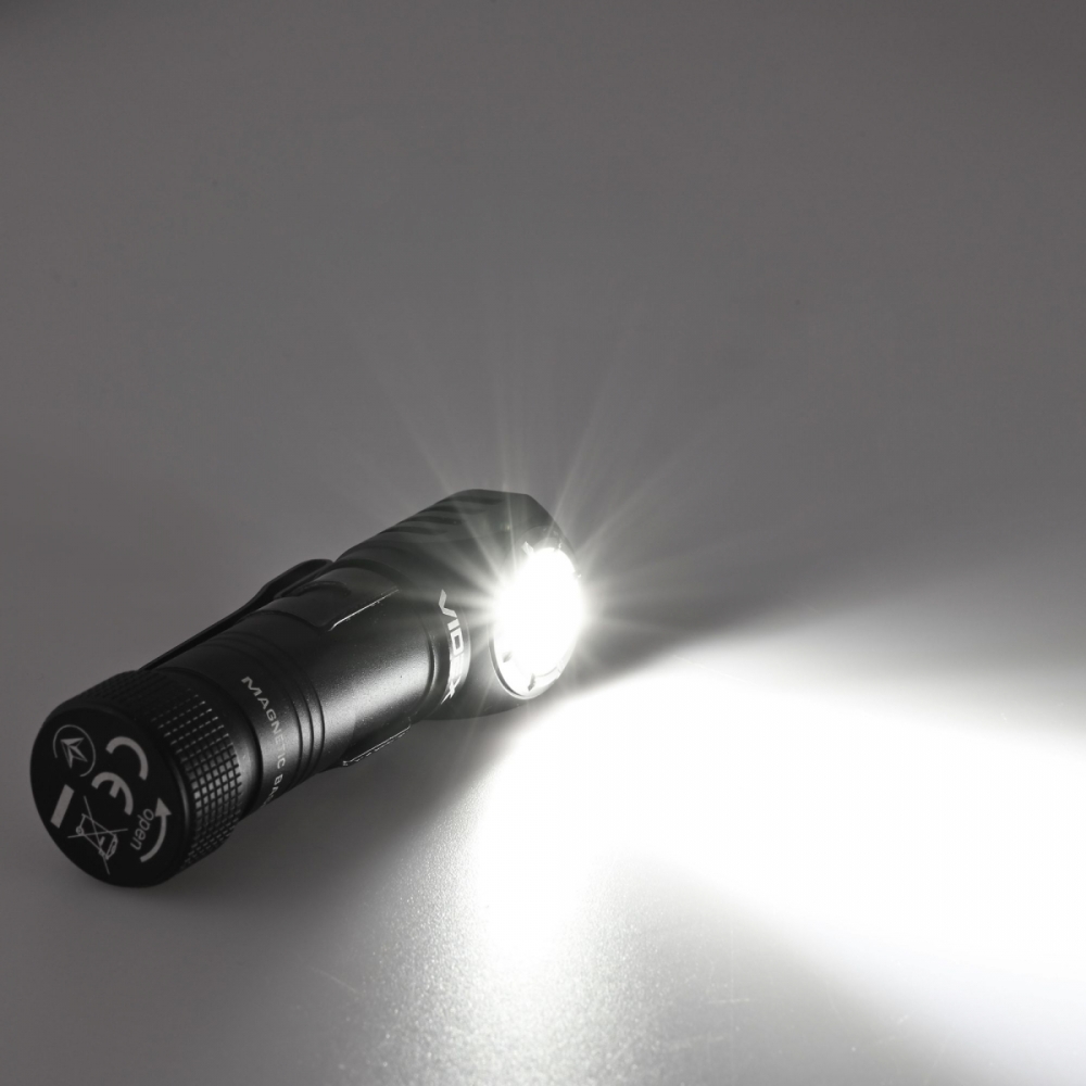 Lanterna Frontala LED VIDEX VLF-A056H 200Lm 5000K USB-C IP68 Aluminiu