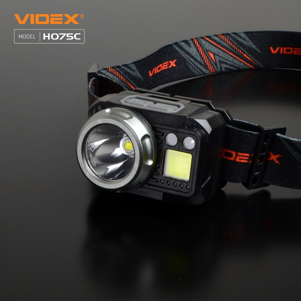 Lanterna LED pentru cap VIDEX VLF-H075C 550Lm 5000K cu LED