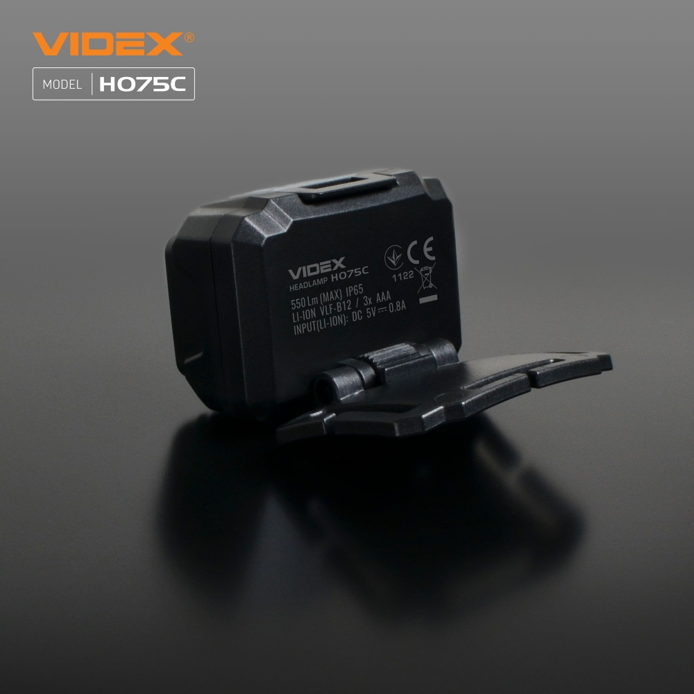 Lanterna LED pentru cap VIDEX VLF-H075C 550Lm 5000K cu LED