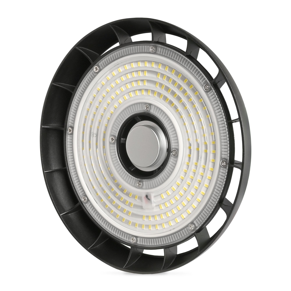 Lampa Industriala LED VIDEX 100W 18000lm 5000K IP65 Neagra – VL-HB01-1005B