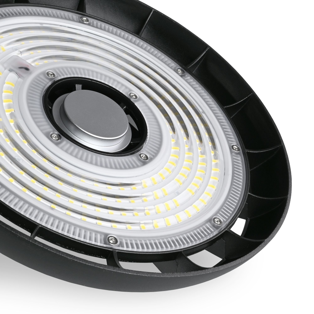 Lampa Industriala LED VIDEX 100W 18000lm 5000K IP65 Neagra – VL-HB01-1005B