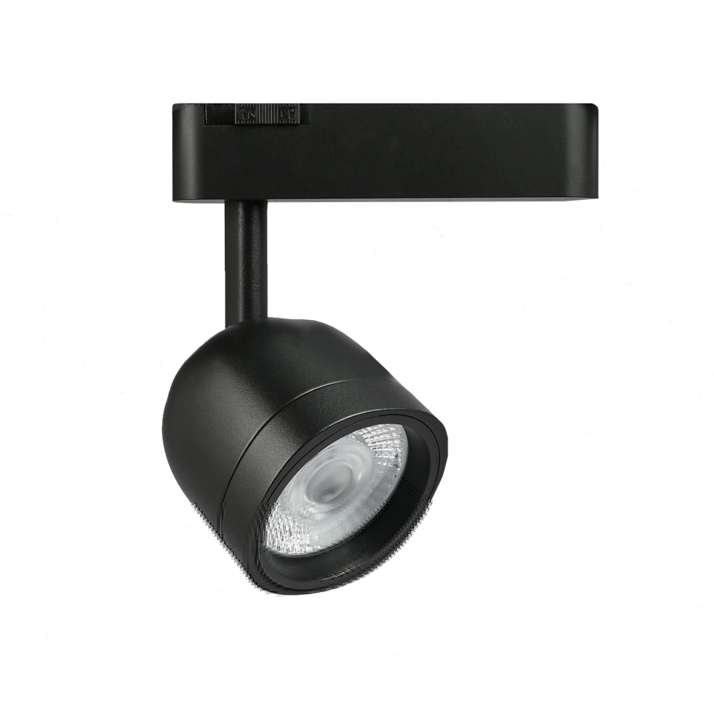 Proiector LED reglabil pentur sina magnetica slim VIDEX VL-TRMS-LA76B Negru
