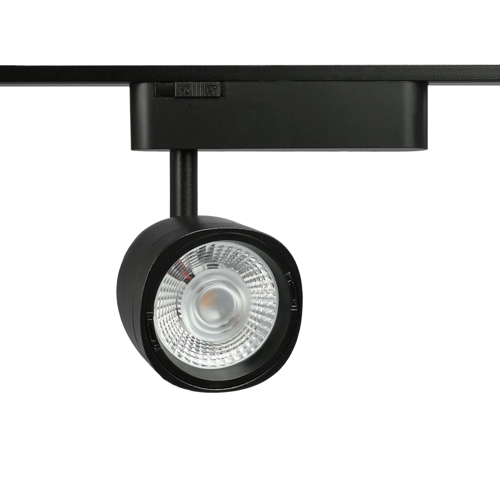 Proiector LED reglabil pentur sina magnetica slim VIDEX VL-TRMS-LA76B Negru