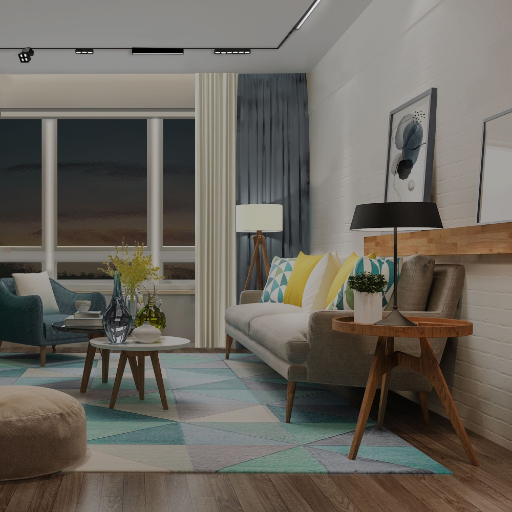 Proiector LED liniar pentru sina magnetica slim VIDEX VL-TRMS-LD430B Negru