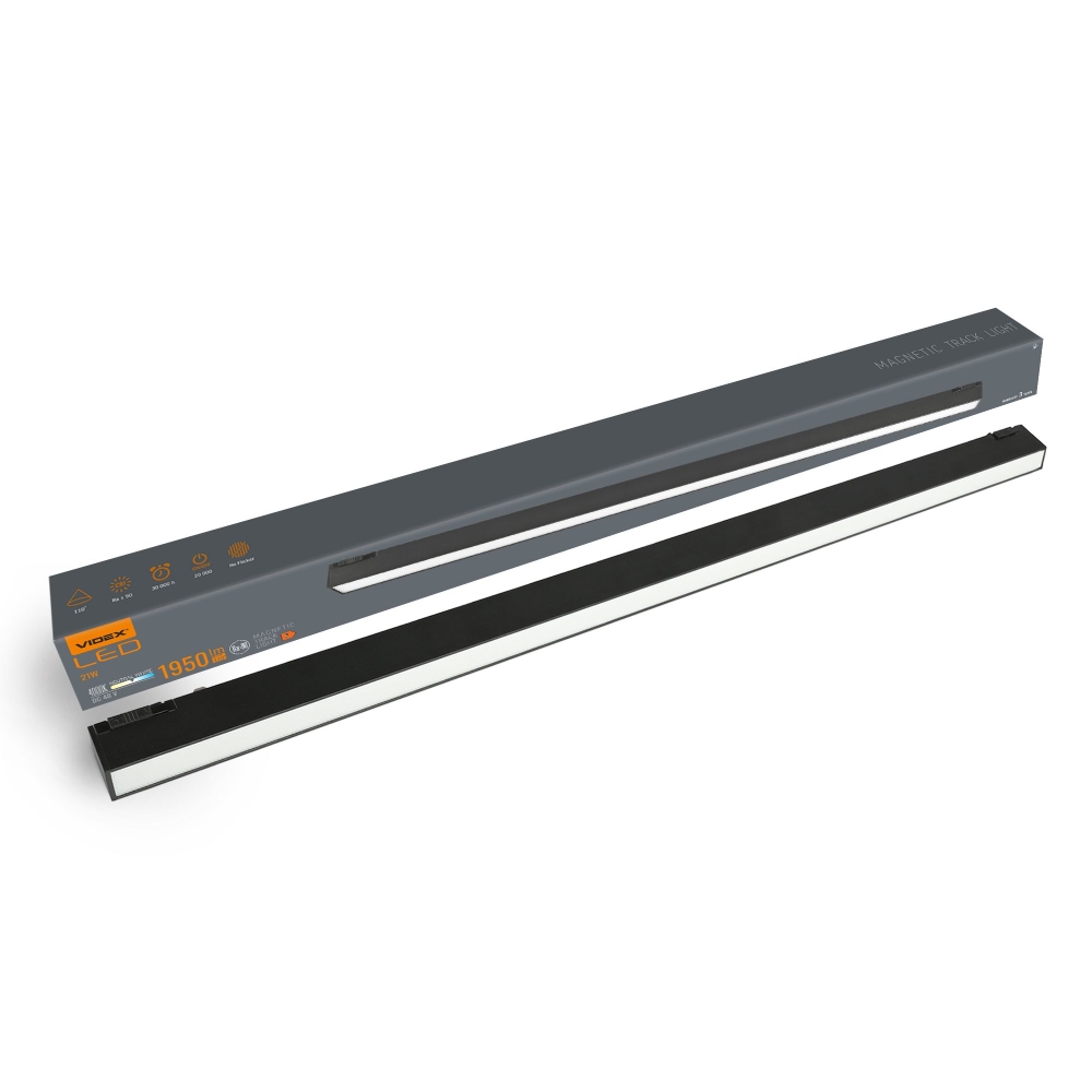Proiector LED liniar pentru sina magnetica slim VIDEX VL-TRMS-LD460B Negru