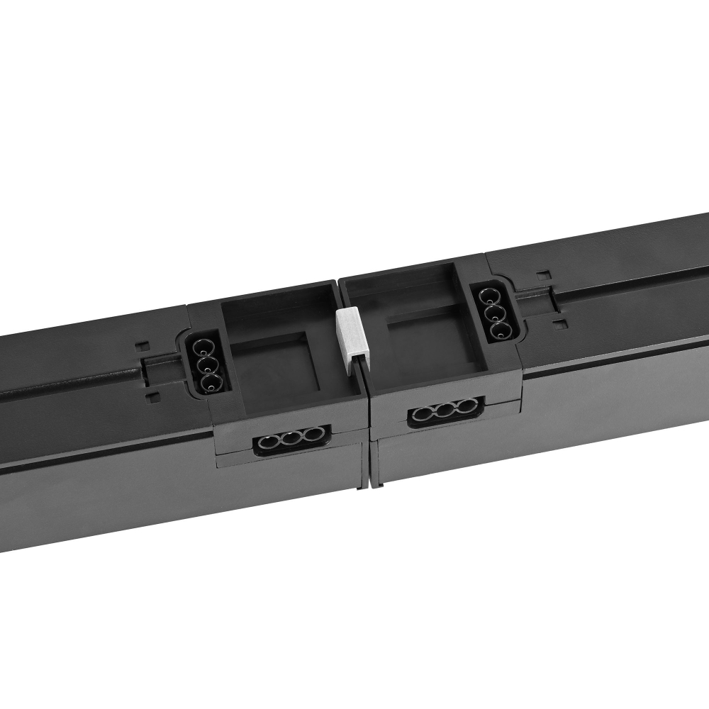 Lampa liniara interconectabila LED VIDEX 24W 0.6М 5000K 2400Lm Negru