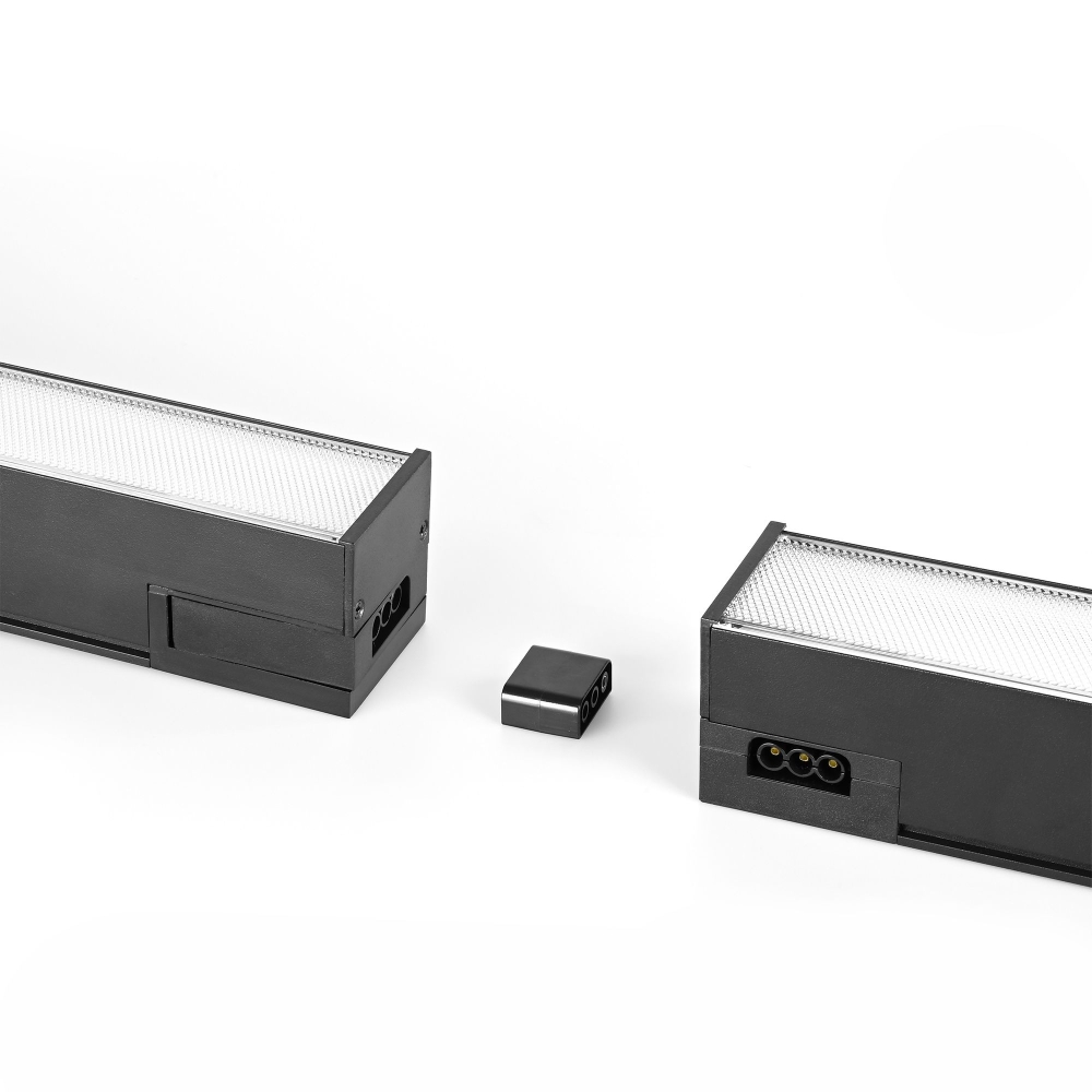 Lampa liniara interconectabila LED VIDEX 50W 1.2М 5000K 5000Lm Negru