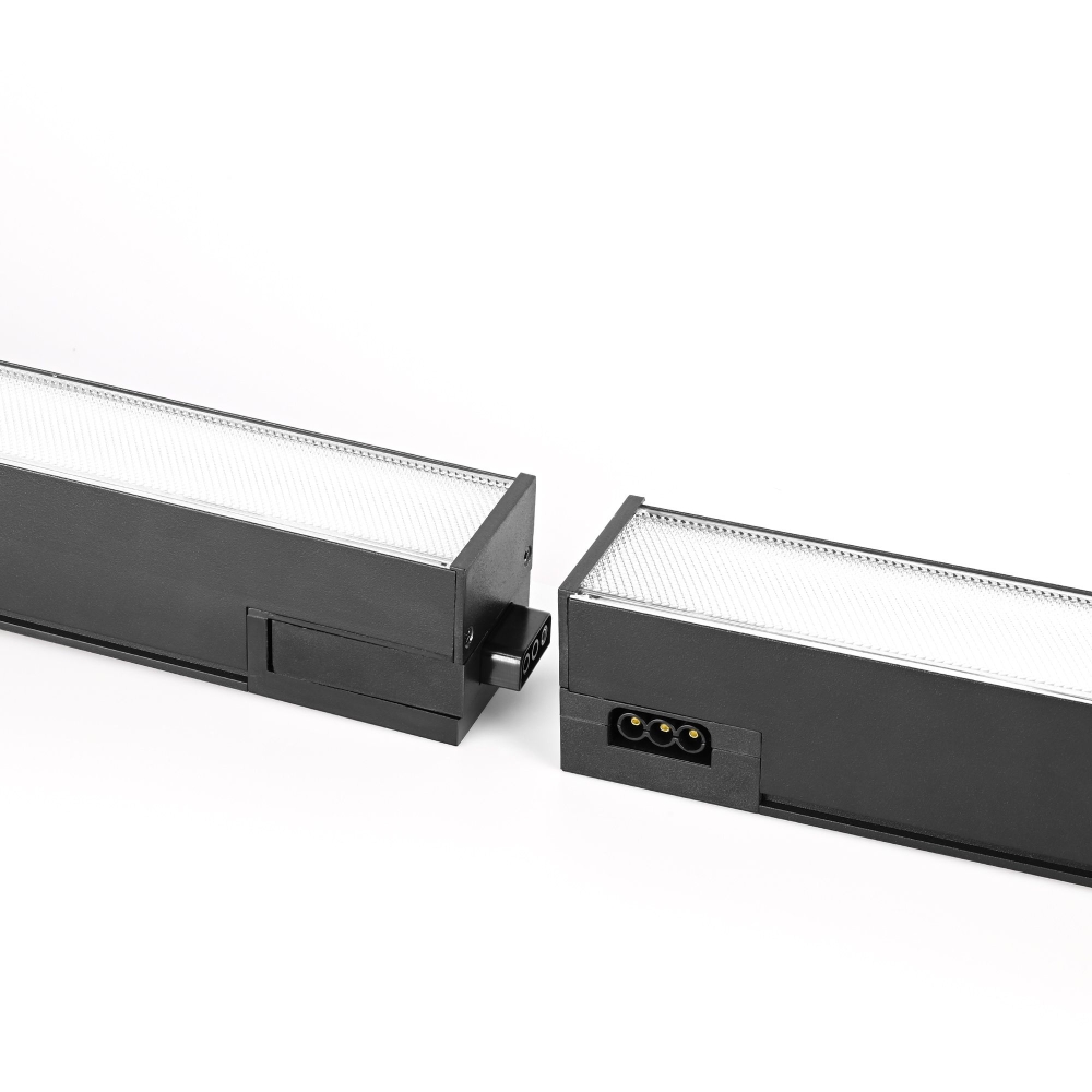 Lampa liniara interconectabila LED VIDEX 50W 1.2М 5000K 5000Lm Negru