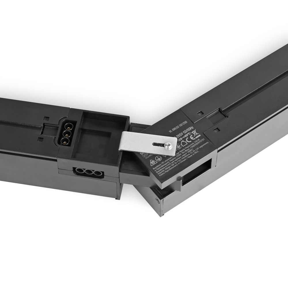 Lampa liniara interconectabila LED VIDEX 50W 1.2М 5000K 5000Lm Negru