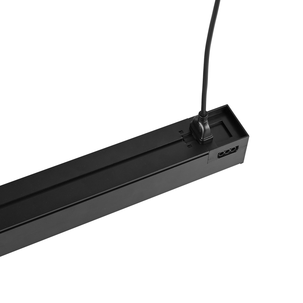 Lampa liniara interconectabila LED VIDEX 50W 1.2М 5000K 5000Lm Negru