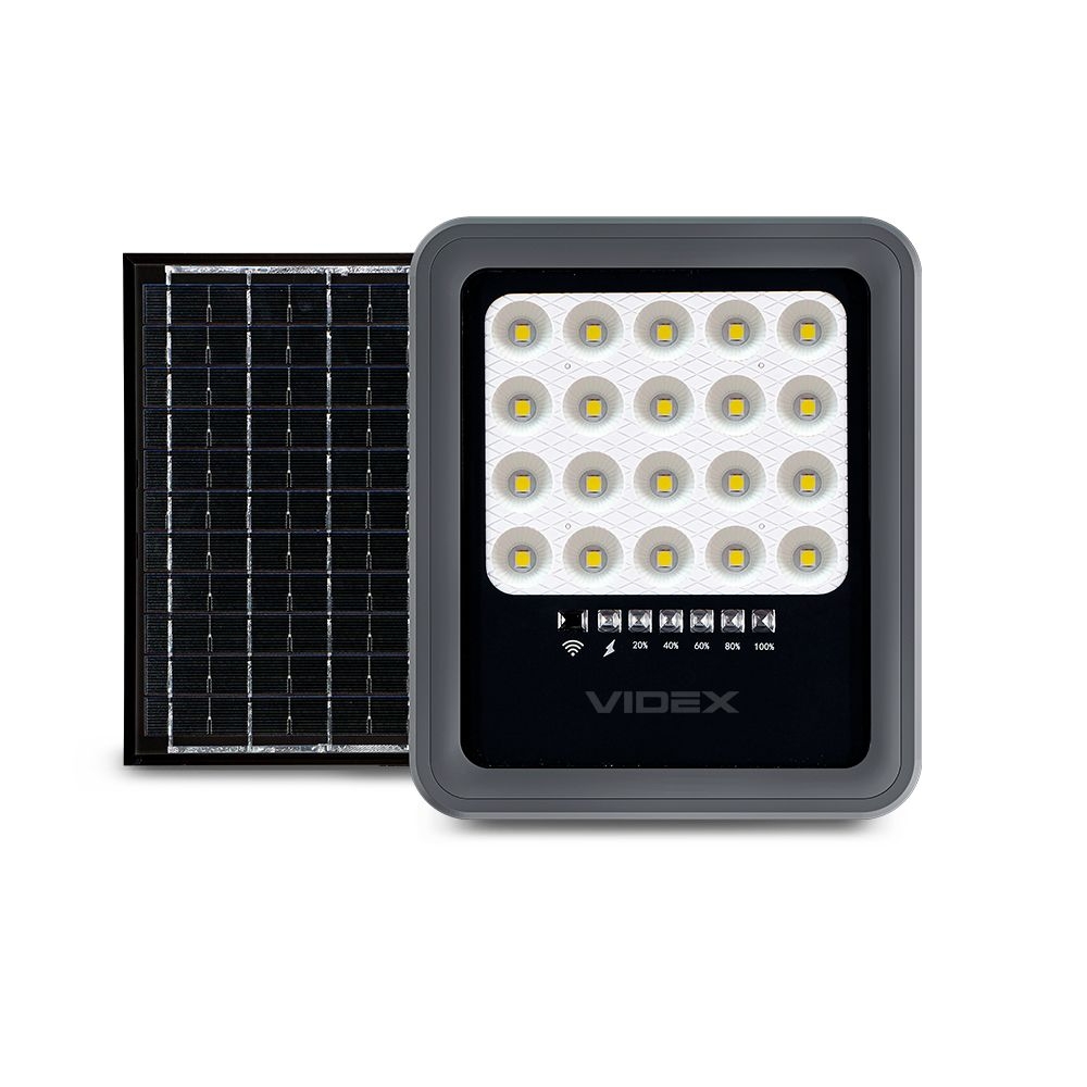 Proiector LED Solar VIDEX-FLOOD-LED-SOLAR-HORS-500-NW