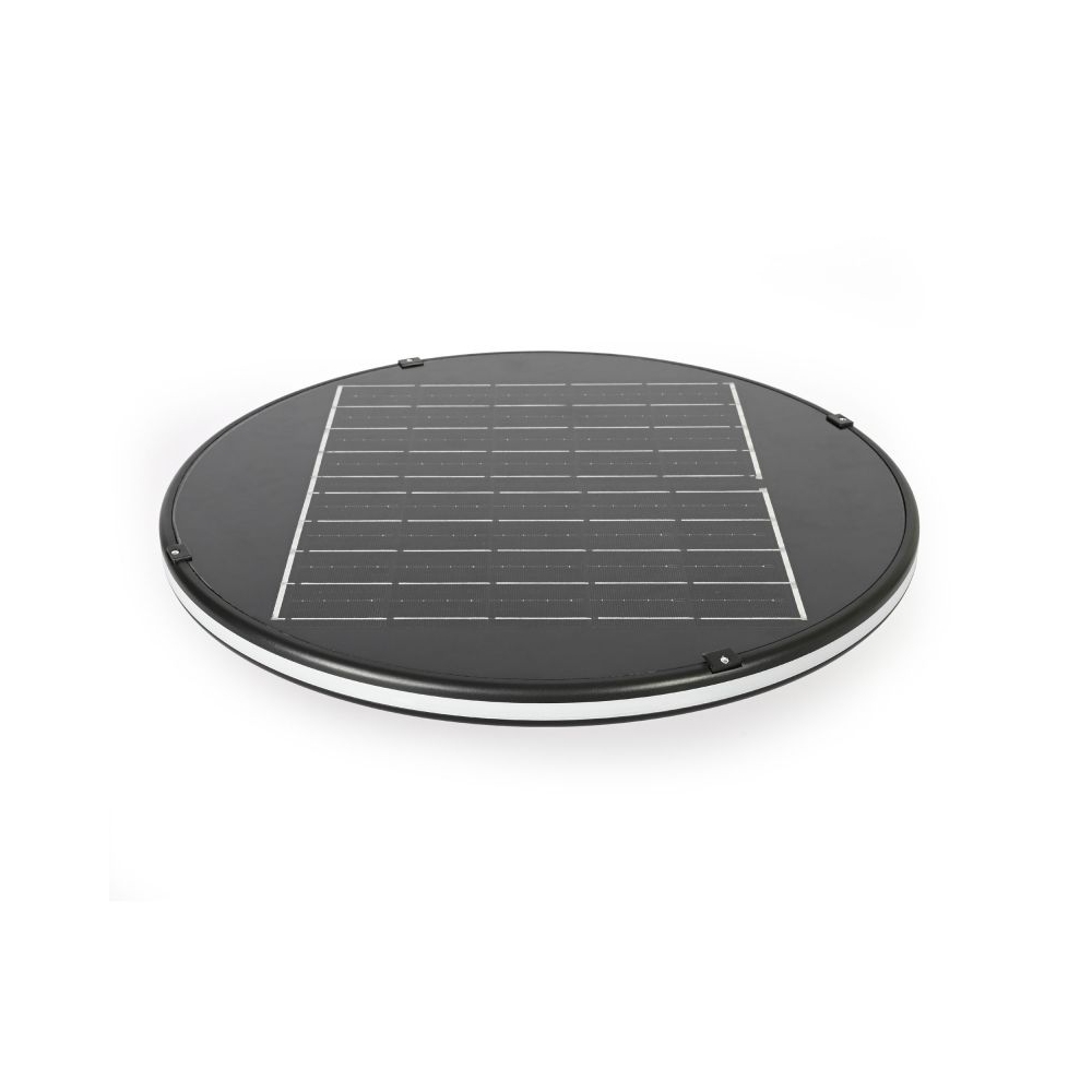 Lampa solara LED pentru parc cu senzor de miscare VIDEX VL-GLSO-1254-S