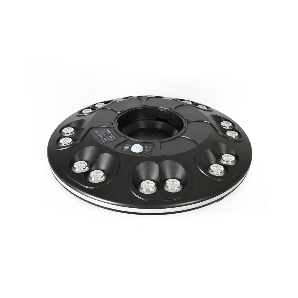 Lampa solara LED pentru parc cu senzor de miscare VIDEX VL-GLSO-1254-S