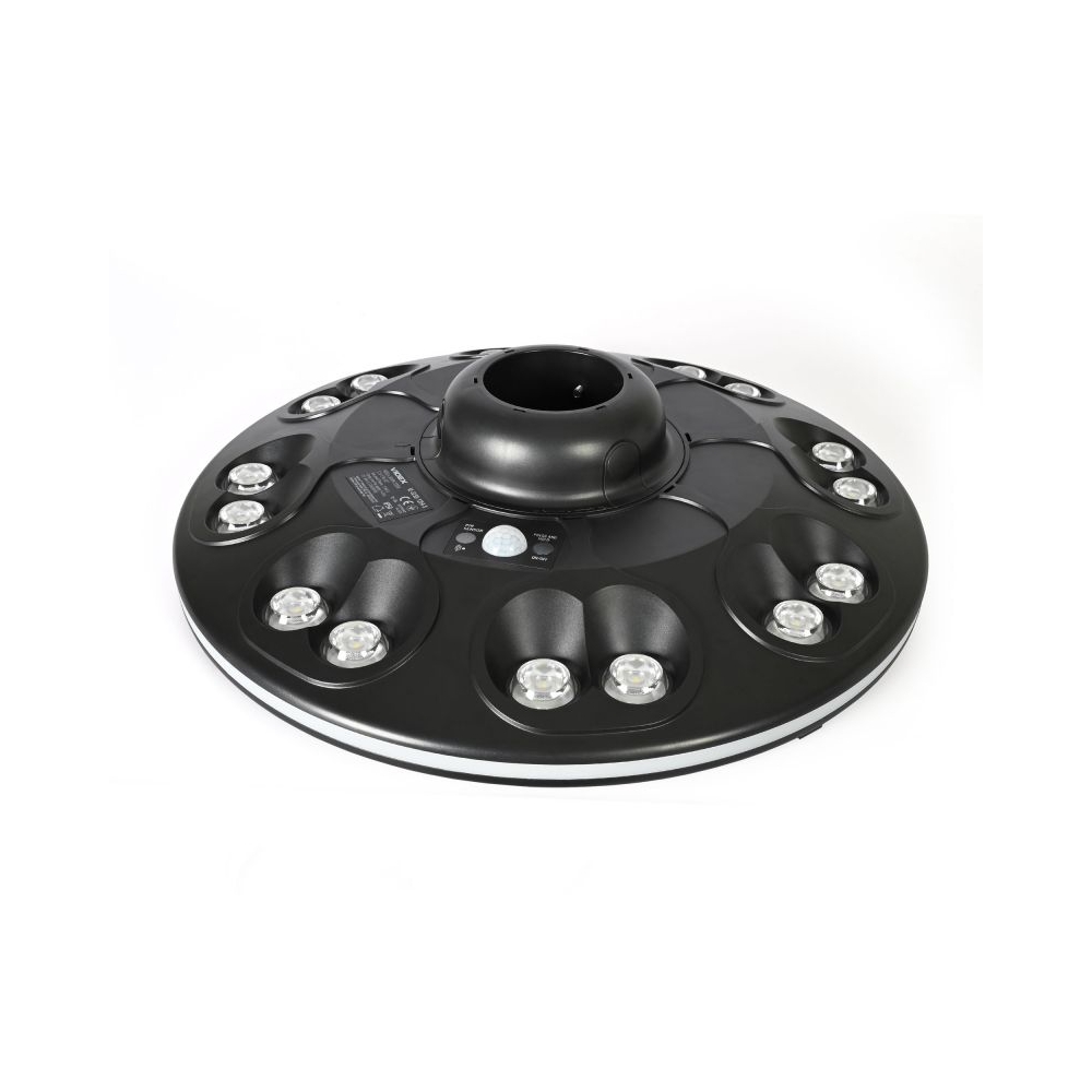 Lampa solara LED pentru parc cu senzor de miscare VIDEX VL-GLSO-1254-S