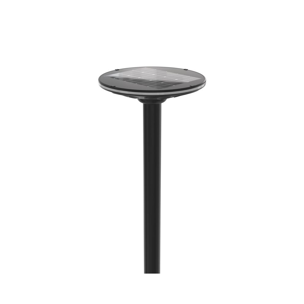 Lampa solara LED pentru parc cu senzor de miscare VIDEX VL-GLSO-1254-S