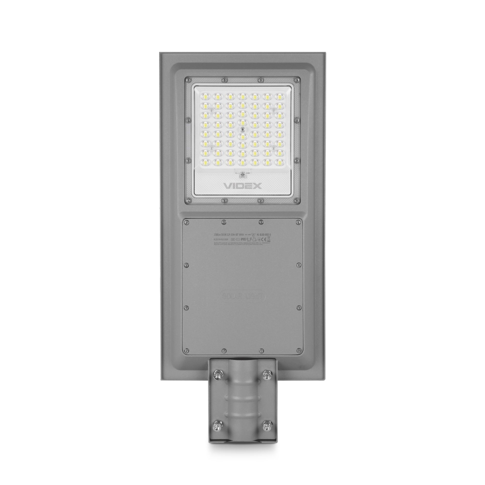 Lampa stradala solara LED cu senzor de miscare VIDEX VL-SLSO-082-S