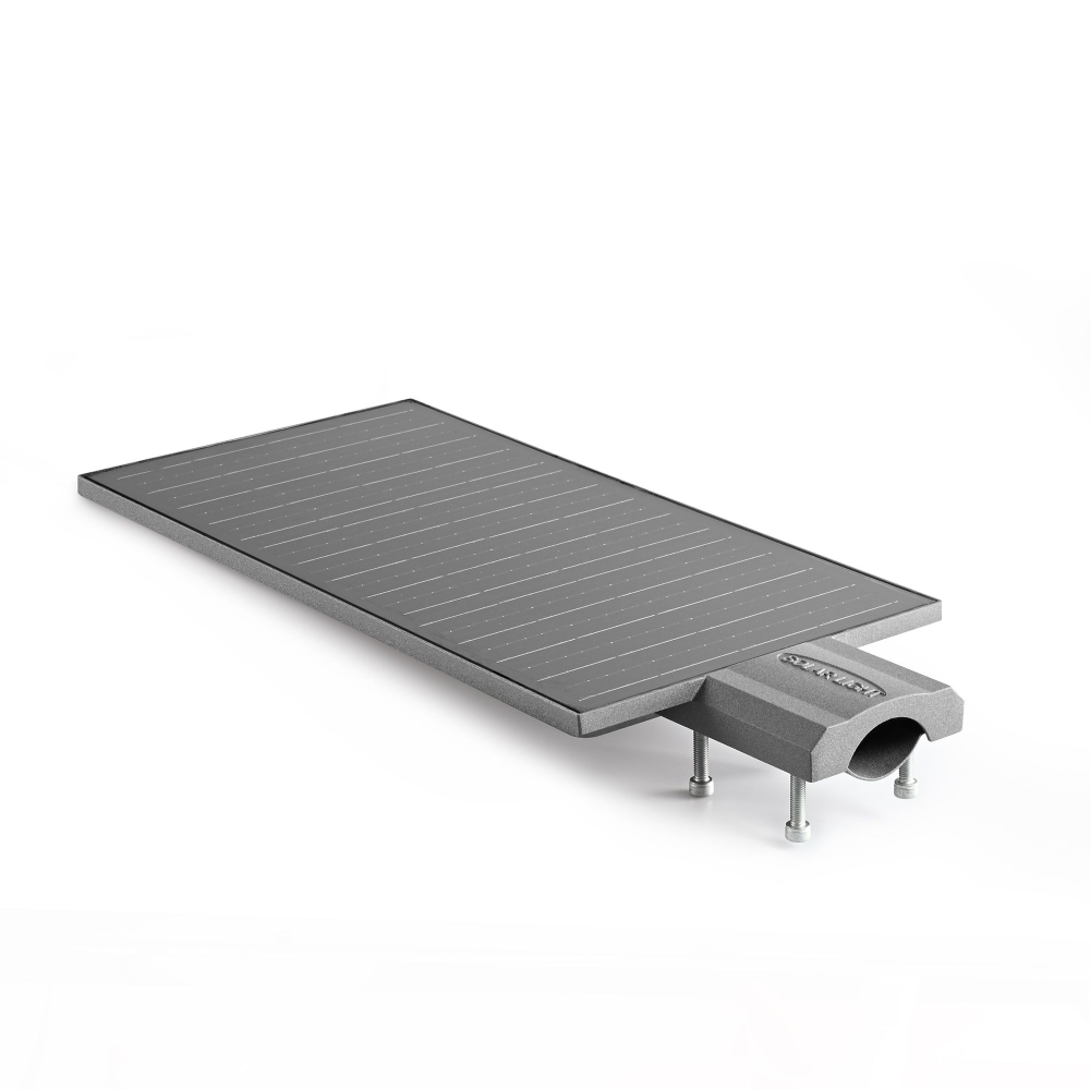 Lampa stradala solara LED cu senzor de miscare VIDEX VL-SLSO-082-S