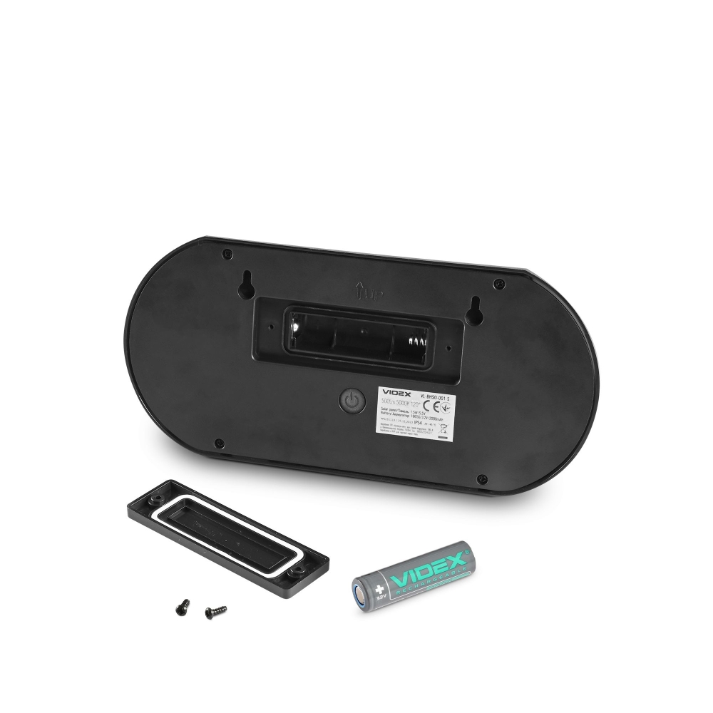 Lampa de perete solara LED cu senzor de miscare VIDEX VL-BHSO-001-S 500Lm 5000K