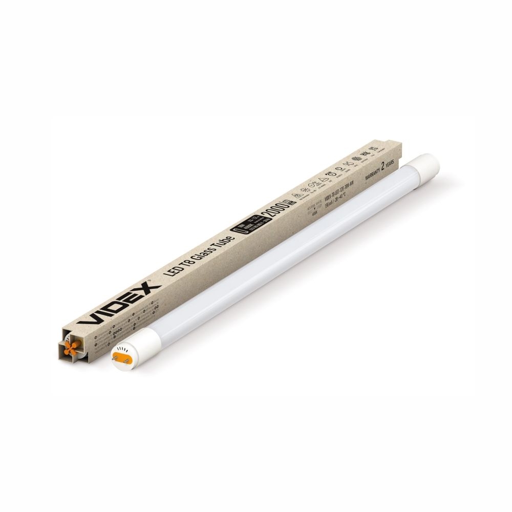 Tub de sticla LED T8 VIDEX-T8-LED-120-18W-NW