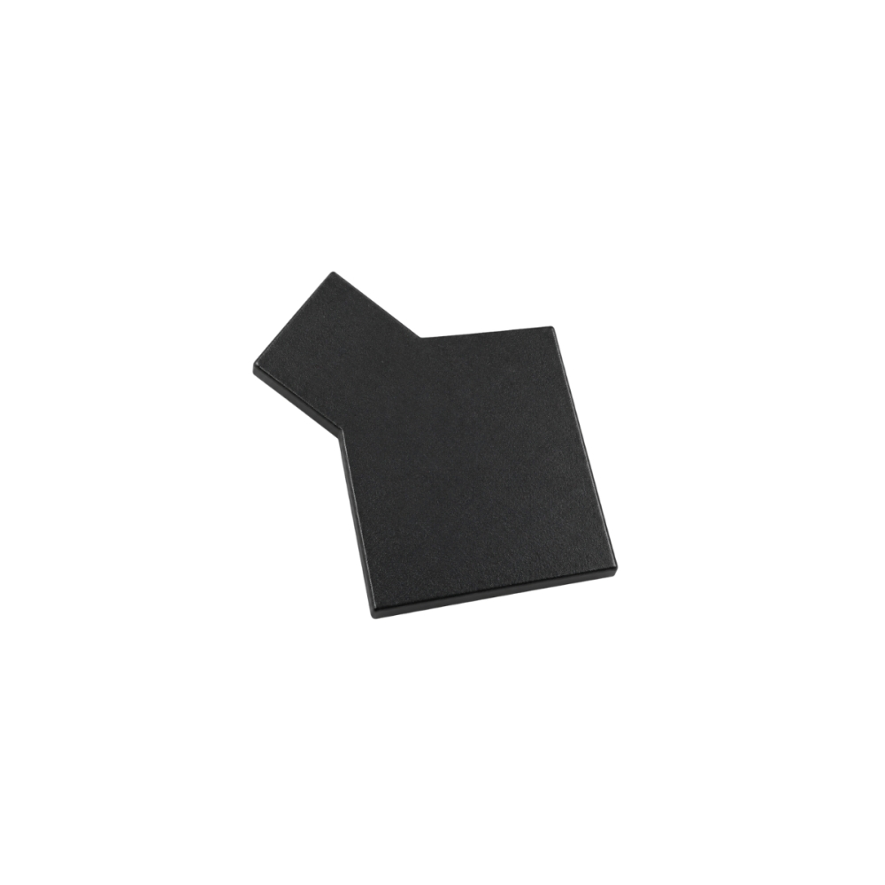 Capac capat stanga profil Shadow Gap LED WALL-GLOW 45 negru LP507B-END-LEFT