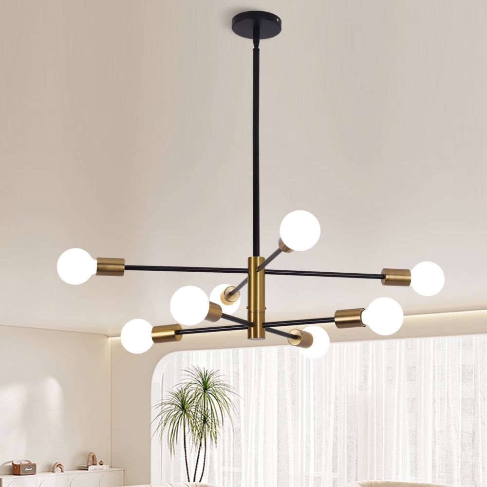 Lustră modernă TAMIAS auriu 6xE27 metal 720x620 mm DL75D076G