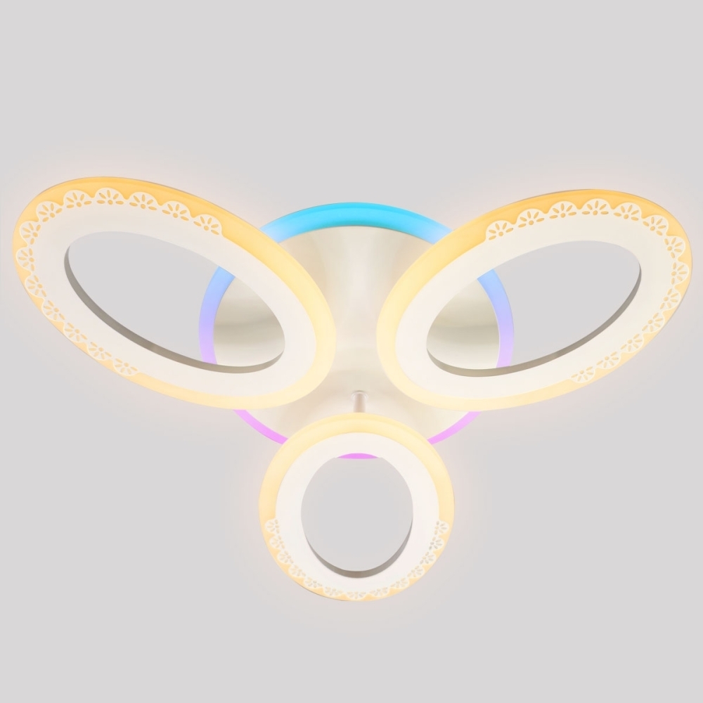 Lustra led 3 Ellipse 88W model ACR-8063RGB