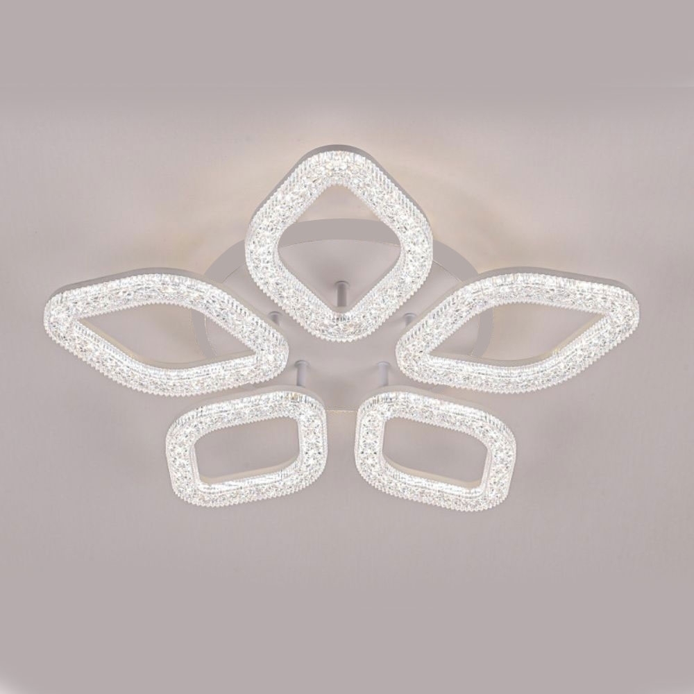 Lustra led cu Cristalshine 5 Leaves 100W model ACR-8058