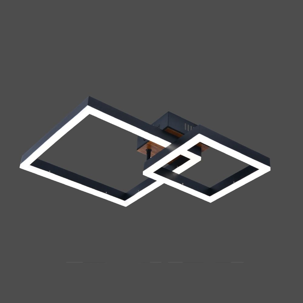 Lustra LED cu telecomanda FSL-G4214 72W 3CCT aplicata