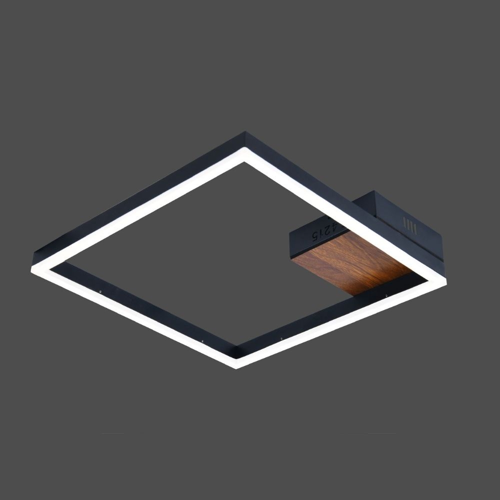 Lustra LED cu telecomanda FSL-G4215 58W 3CCT aplicata