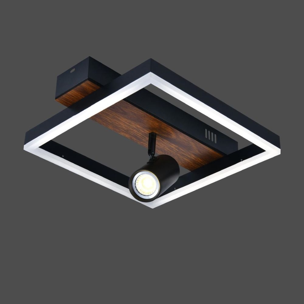 Lustra LED cu telecomanda FSL-G4227 54W 3CCT aplicata