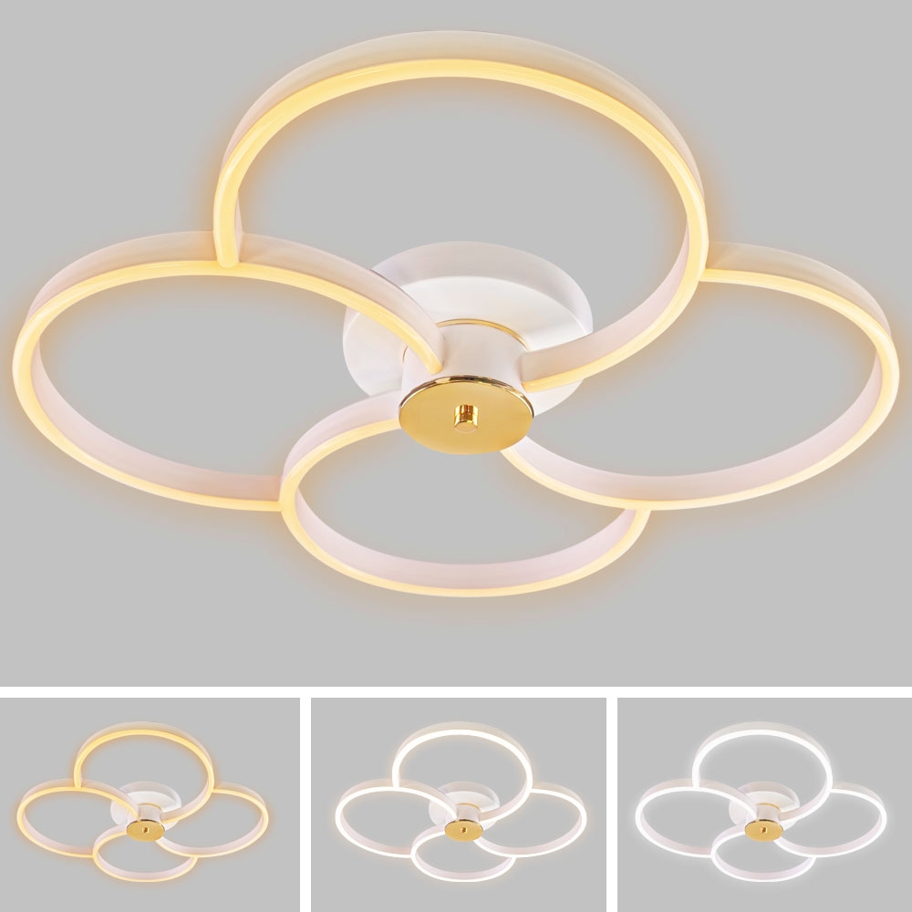 Lustra LED Moderna 280W cu trei tipuri de lumina si telecomanda, ACR-8047