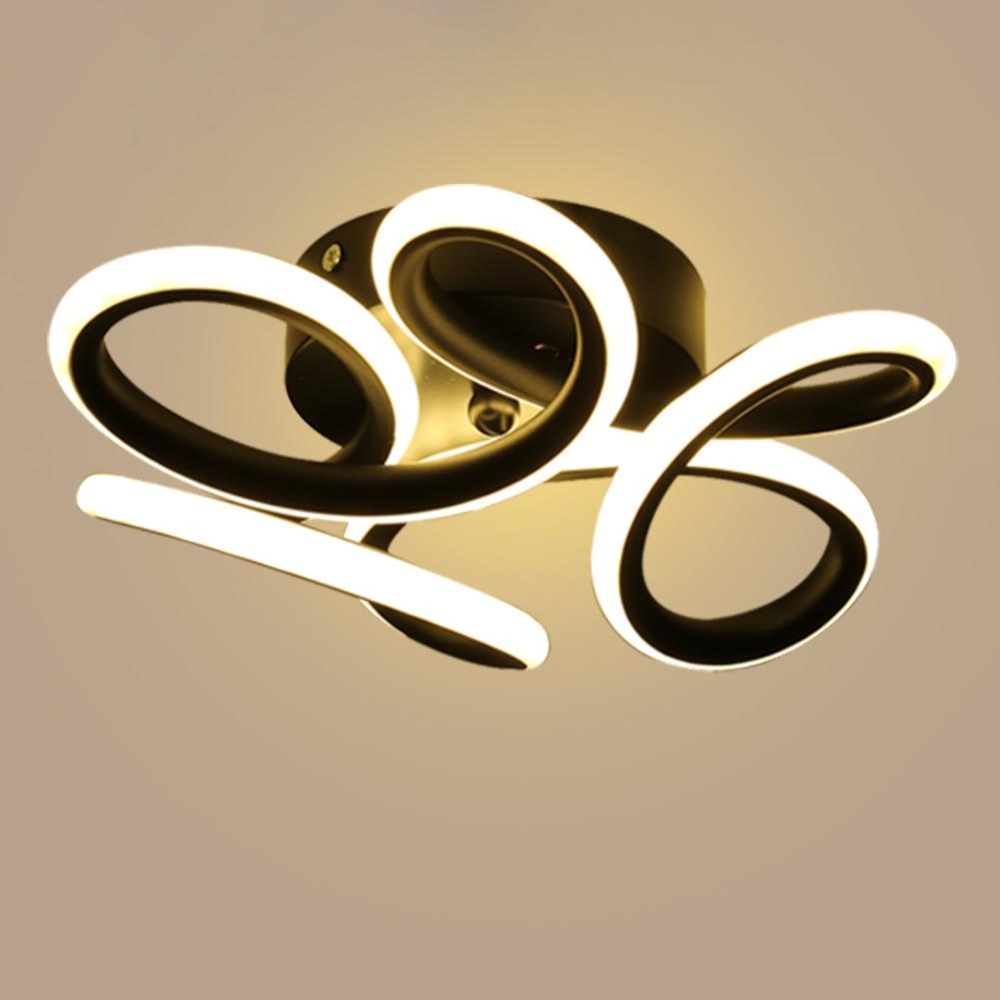 Plafoniera LED 52W ACR-8081 Neagra, lumina reglabila 3000K-4200K-6500K