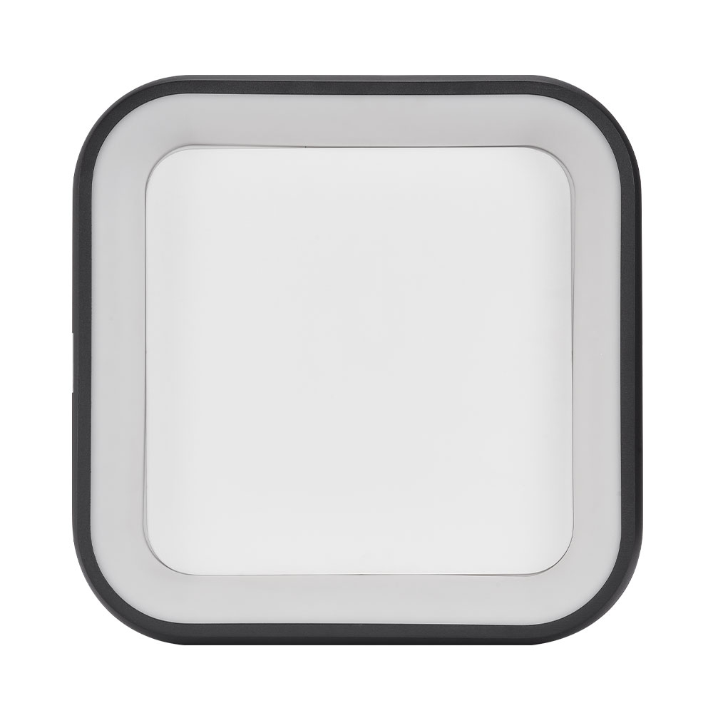 Plafoniera LED patrata 36w BELLA-MLS-SR 3CCT (Negru)