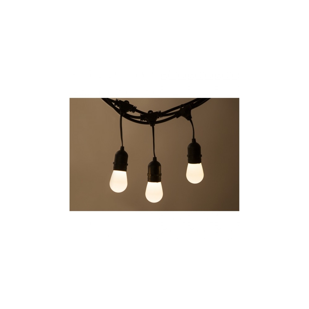 Ghirlanda Luminoasa, 20 Metri cu 40 Becuri Led 5w cu lumina clada E27, IP44