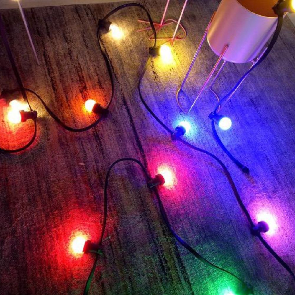 Soho Ghirlanda Luminoasa, 20 Metri cu 20 Becuri Led Color 2W, IP44