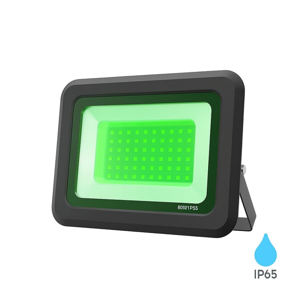 Proiector LED exterior 50W lumina verde IP65 BR-BT60-35051