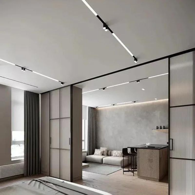 Proiector Sina Magnetica 18W , Multiled, Negru (3000K)