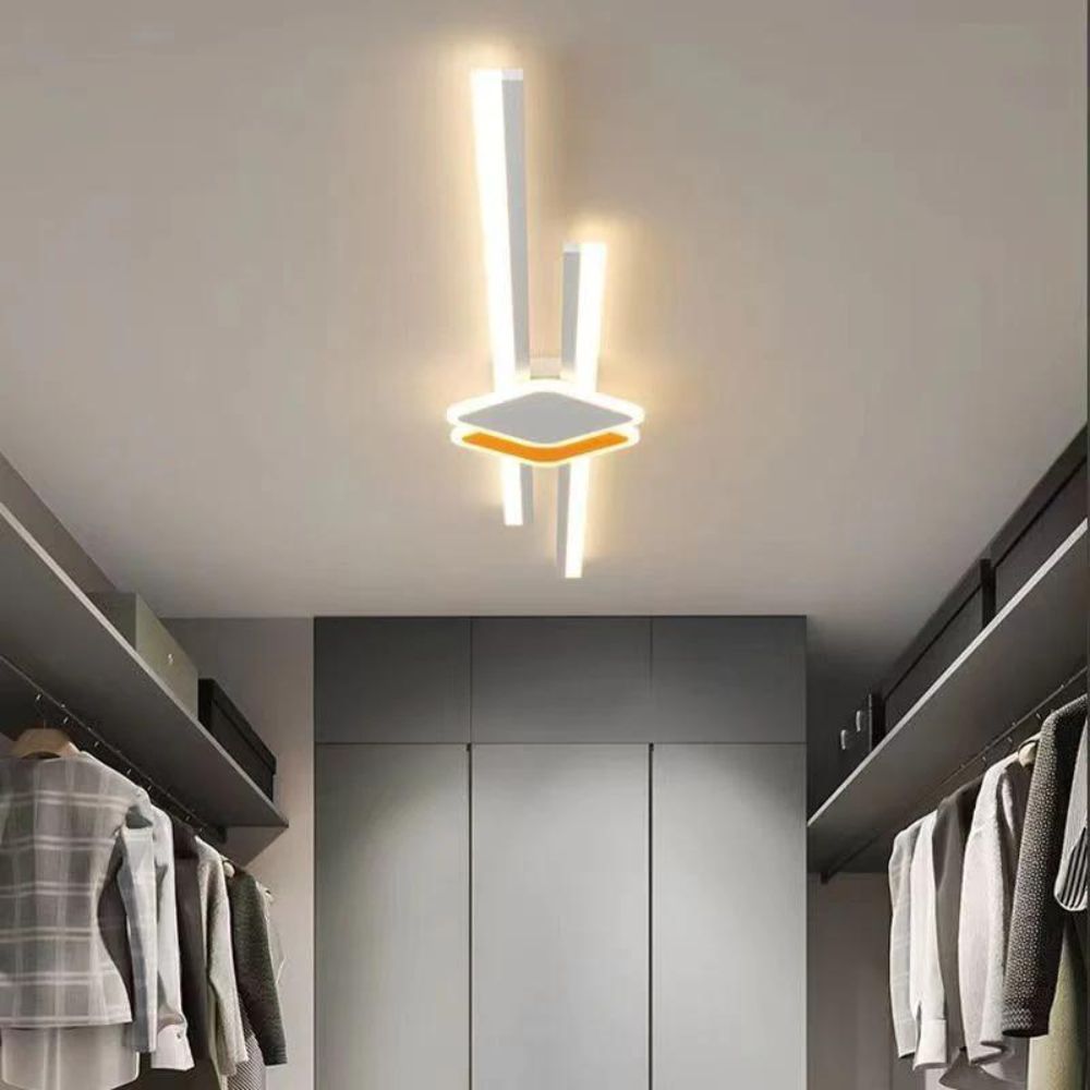 Aplica De Perete Nordic 60W 3600Lm, Alb RF-B110-65, cu 3 tipuri de lumina