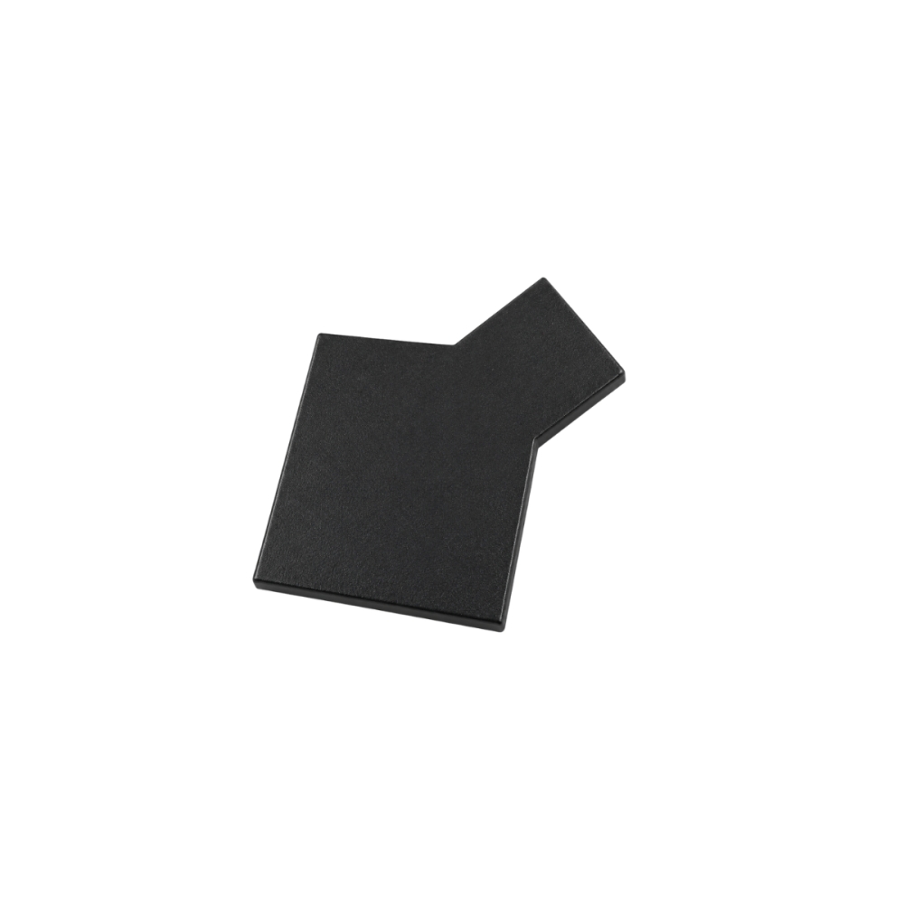 Capac capat dreapta profil Shadow Gap LED WALL-GLOW 45 negru LP507B-END-RIGHT