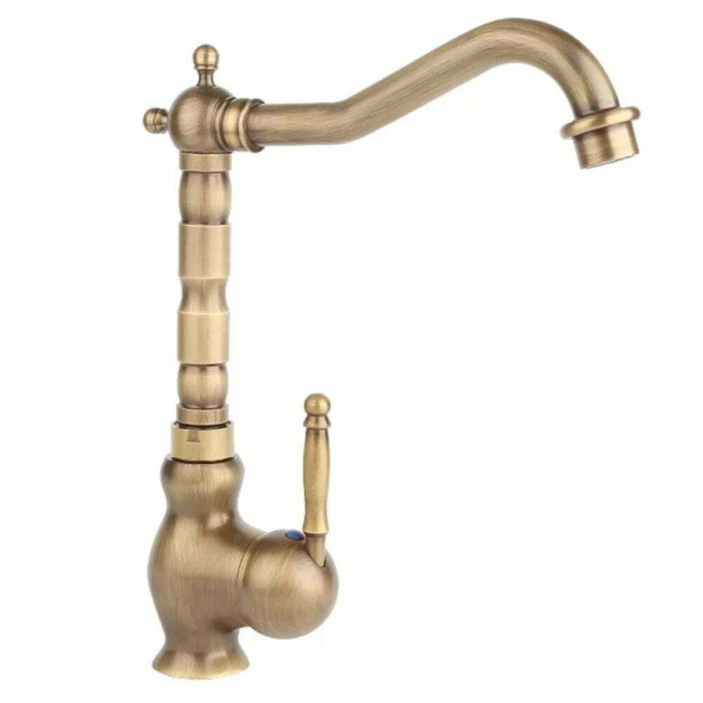 Baterie lavoar Copper Classic, din alama, bronz antichizat