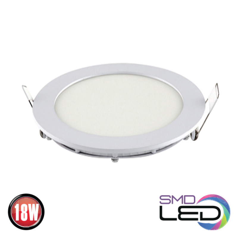 Spot 18W Led rotund incastrat rigips, 220-240V (3000K)