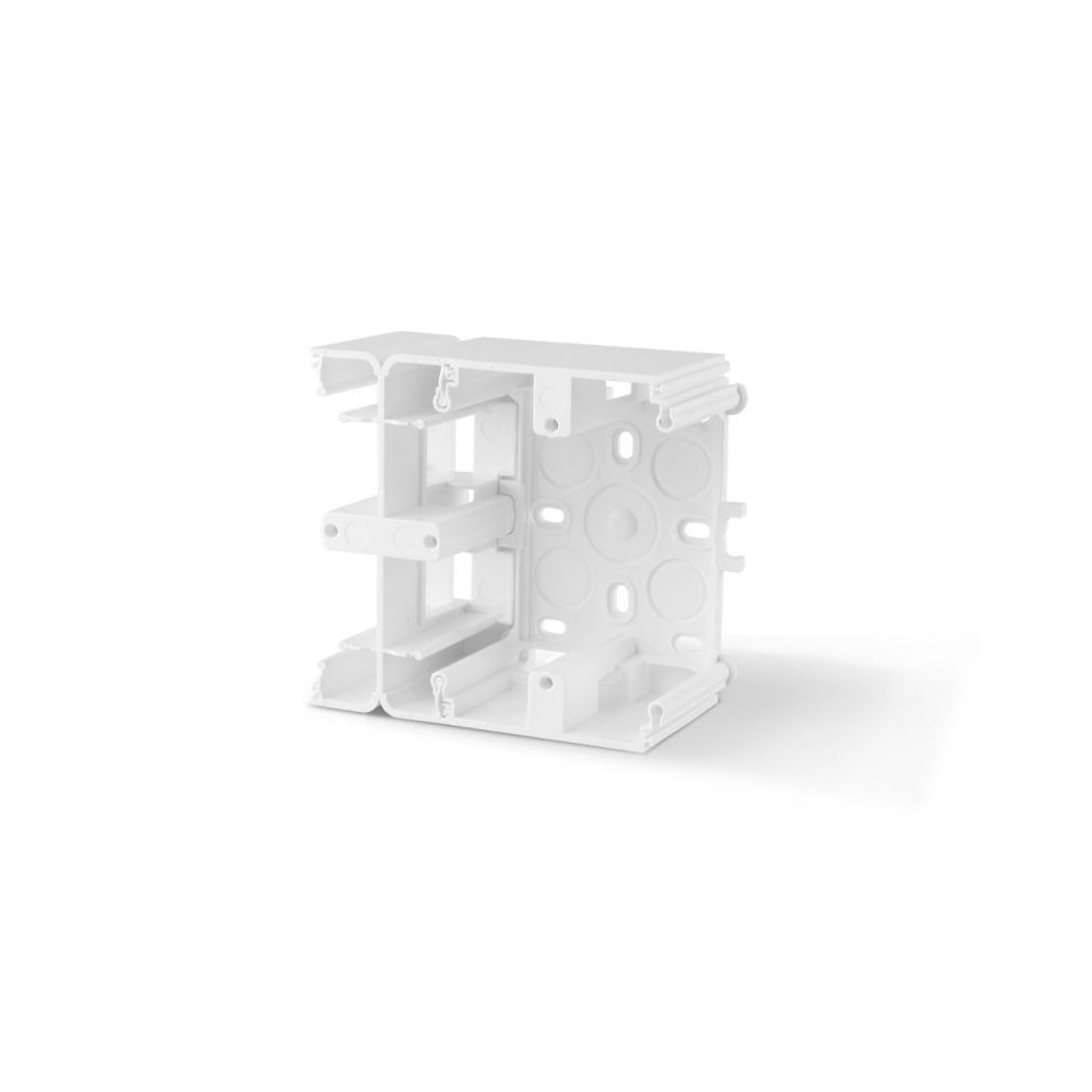 Surface mounting box module white VIDEX BINERA