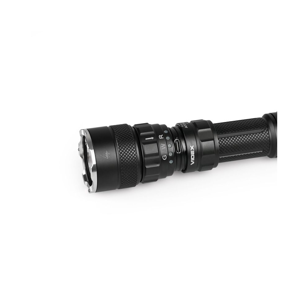 Tactical LED Flashlight VIDEX VLF-AT255RG 2000Lm 5000K