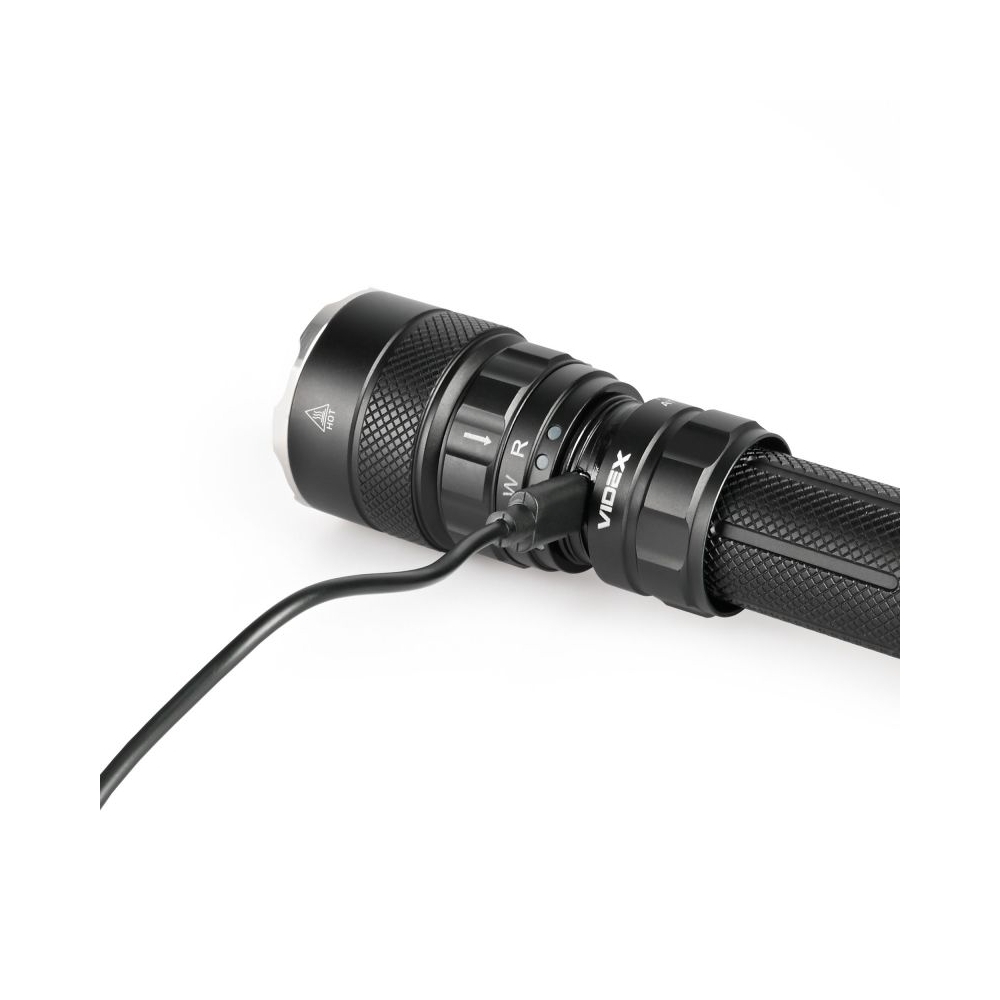 Tactical LED Flashlight VIDEX VLF-AT255RG 2000Lm 5000K