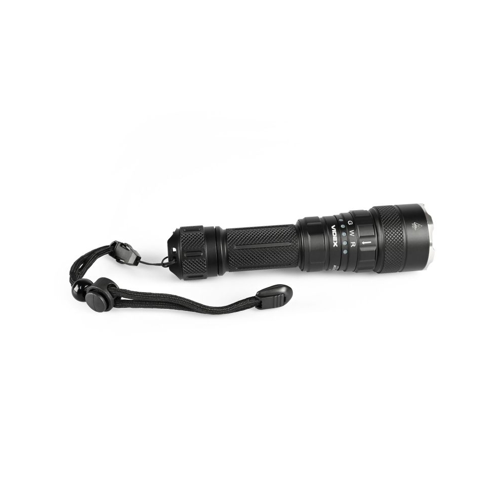 Tactical LED Flashlight VIDEX VLF-AT255RG 2000Lm 5000K