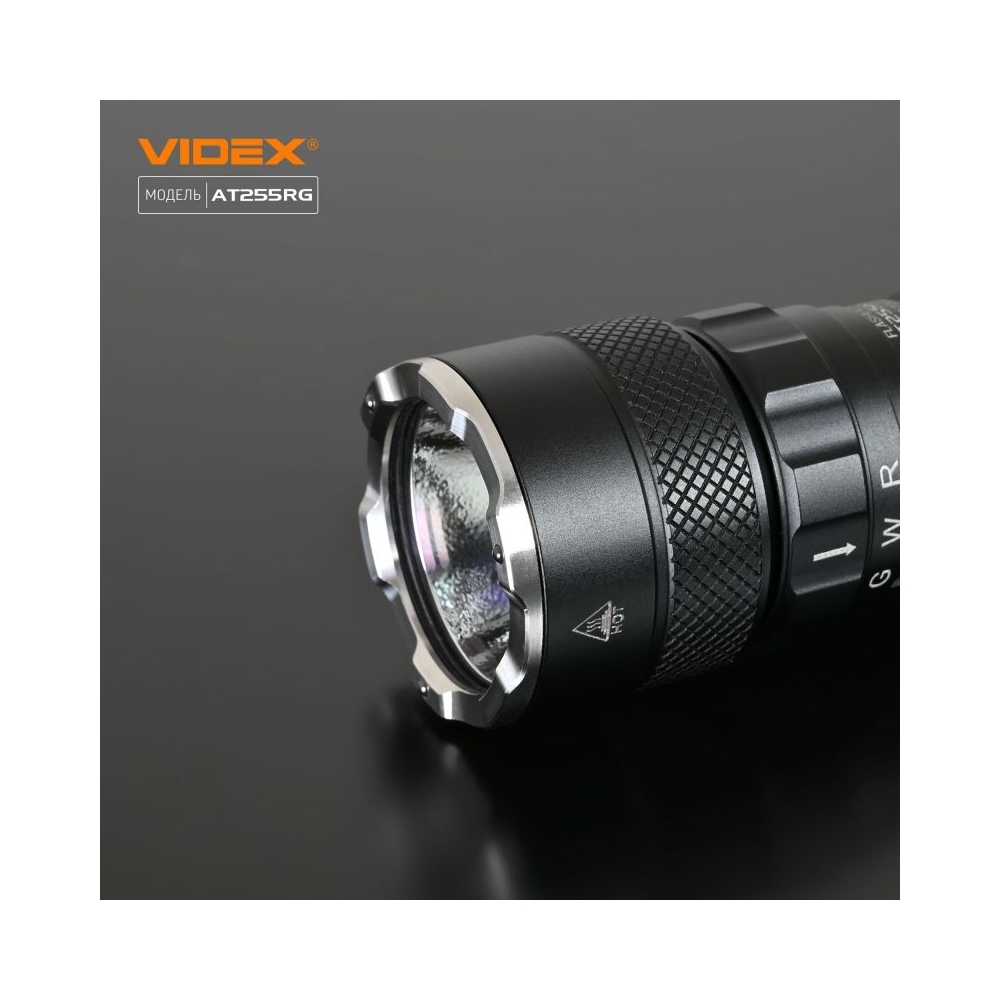 Tactical LED Flashlight VIDEX VLF-AT255RG 2000Lm 5000K