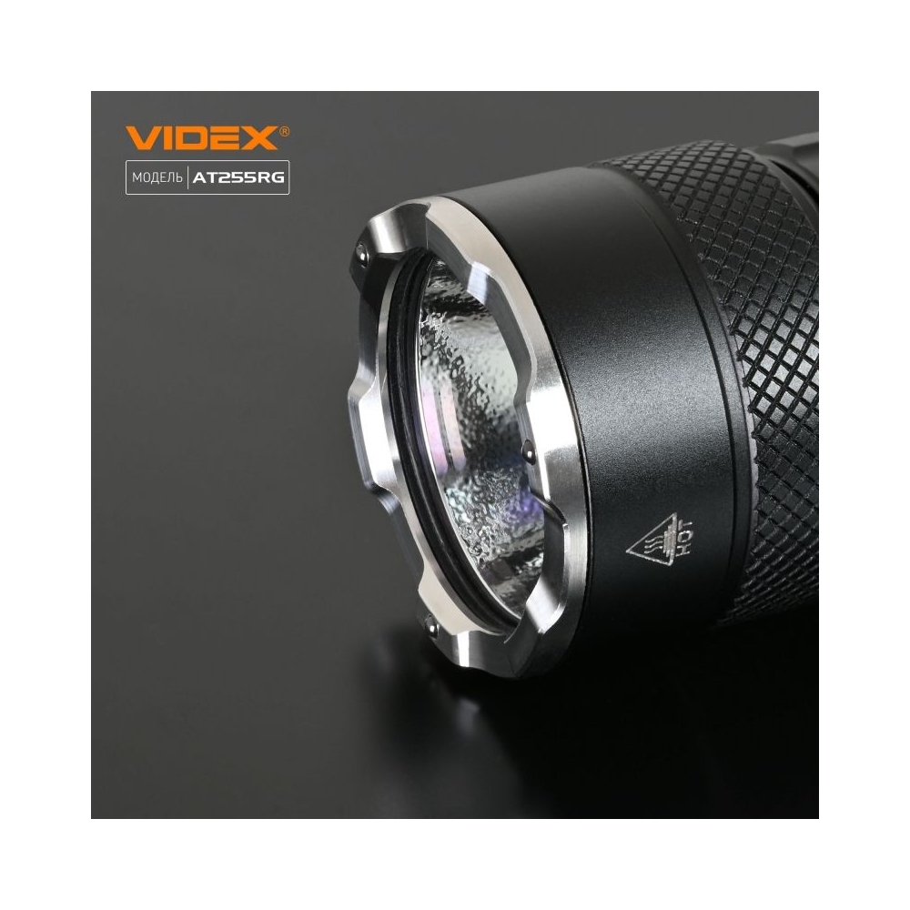 Tactical LED Flashlight VIDEX VLF-AT255RG 2000Lm 5000K