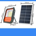 Proiector Led cu Incarcare Solara 100W, Panou Solar 6V 20W, Acumulator 3,2V 18000mA cu Telecomanda